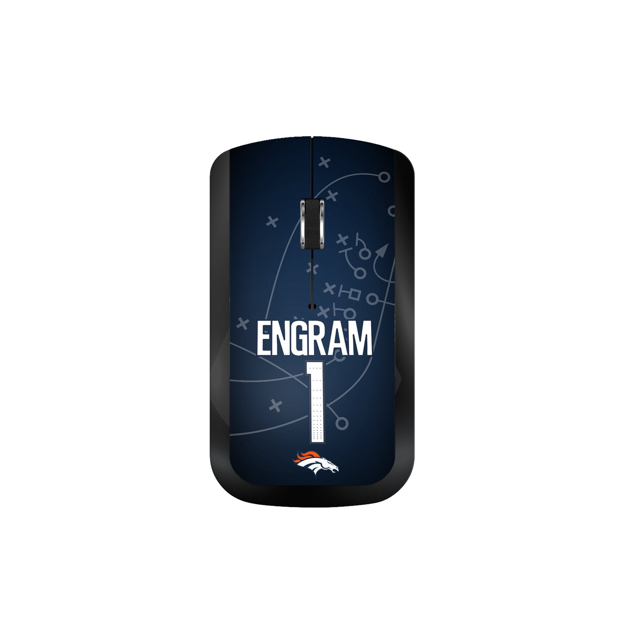 Evan Engram Denver Broncos 1 Game Tactic Wireless Mouse - Sports Gifts, Sports Memorabilia, Sports Collectibles, Fan Shop