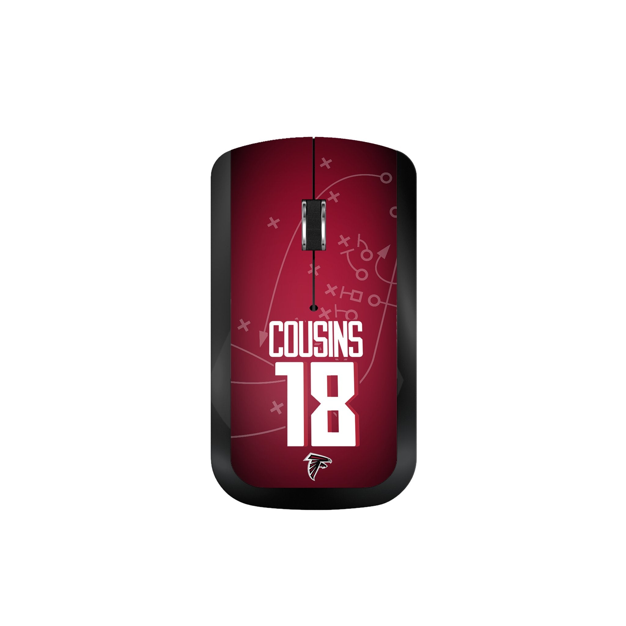 Kirk Cousins Atlanta Falcons 18 Ready Wireless Mouse - Sports Gifts, Sports Memorabilia, Sports Collectibles, Fan Shop