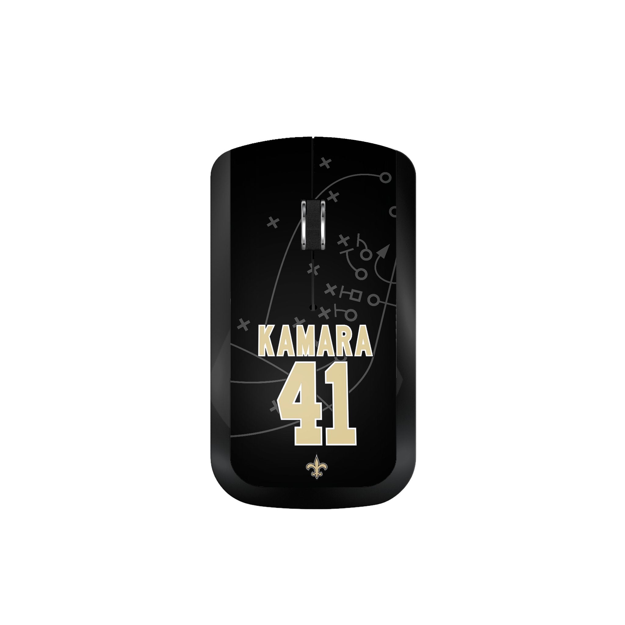 Alvin Kamara New Orleans Saints 41 Ready Wireless Mouse - Sports Gifts, Sports Memorabilia, Sports Collectibles, Fan Shop