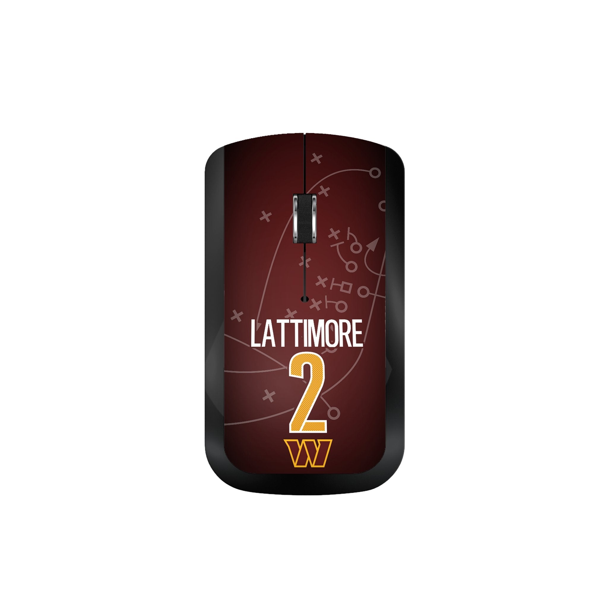 Marshon Lattimore Washington Commanders 2 Game Tactic Wireless Mouse - Sports Gifts, Sports Memorabilia, Sports Collectibles, Fan Shop