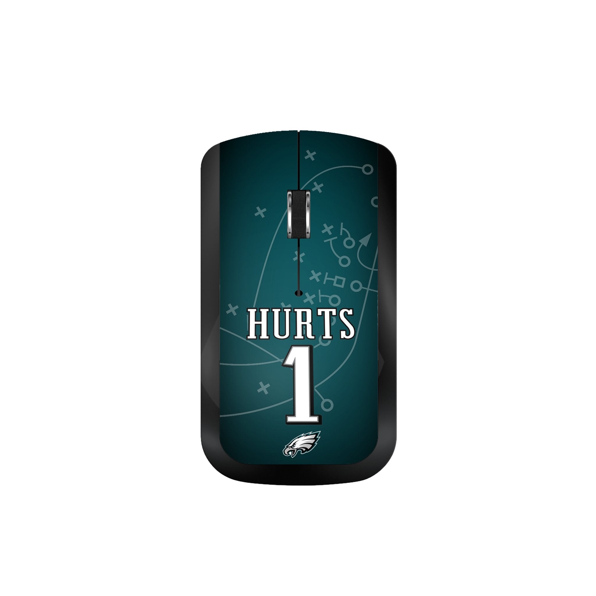 Jalen Hurts Philadelphia Eagles 1 Ready Wireless Mouse - Sports Gifts, Sports Memorabilia, Sports Collectibles, Fan Shop