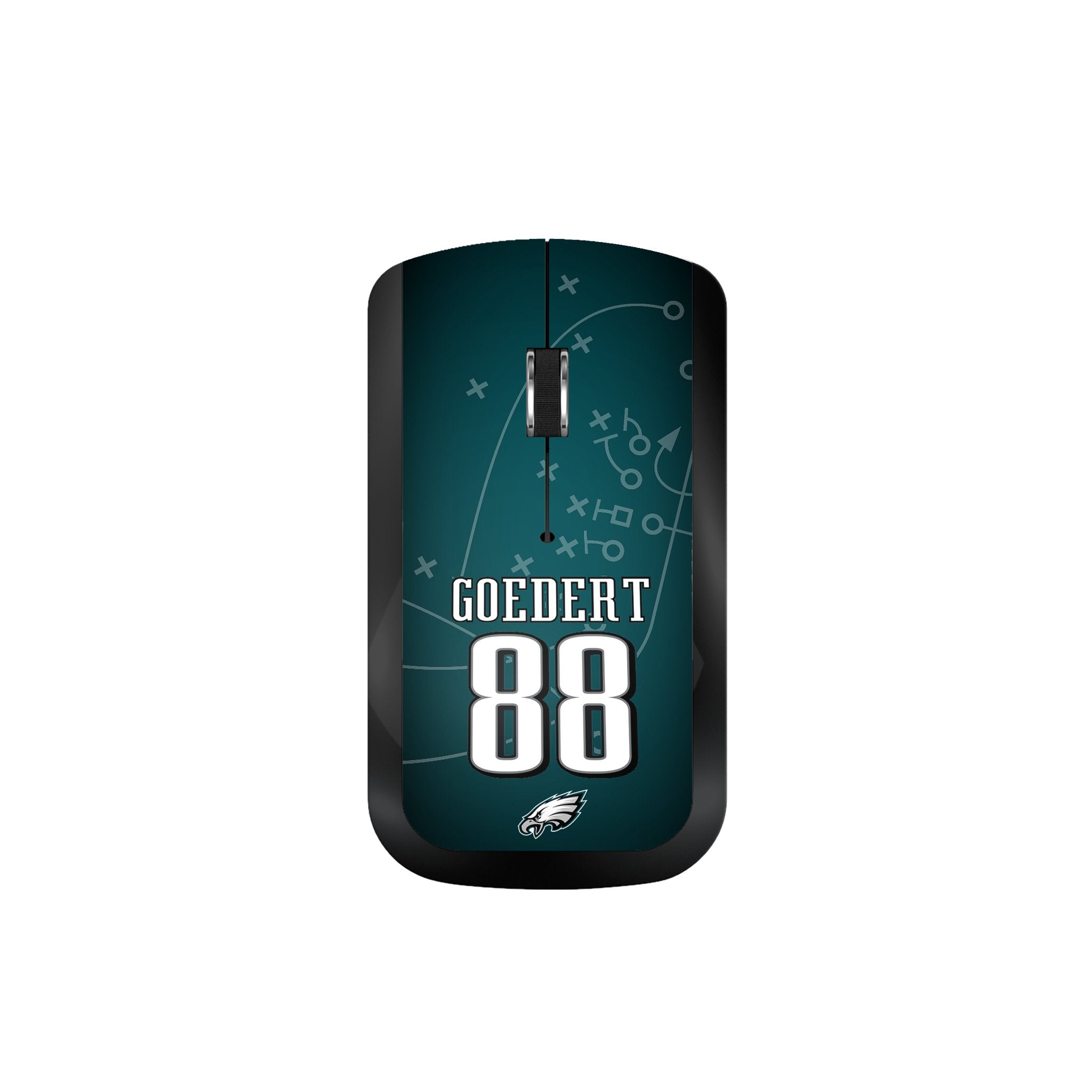Dallas Goedert Philadelphia Eagles 88 Ready Wireless Mouse - Sports Gifts, Sports Memorabilia, Sports Collectibles, Fan Shop