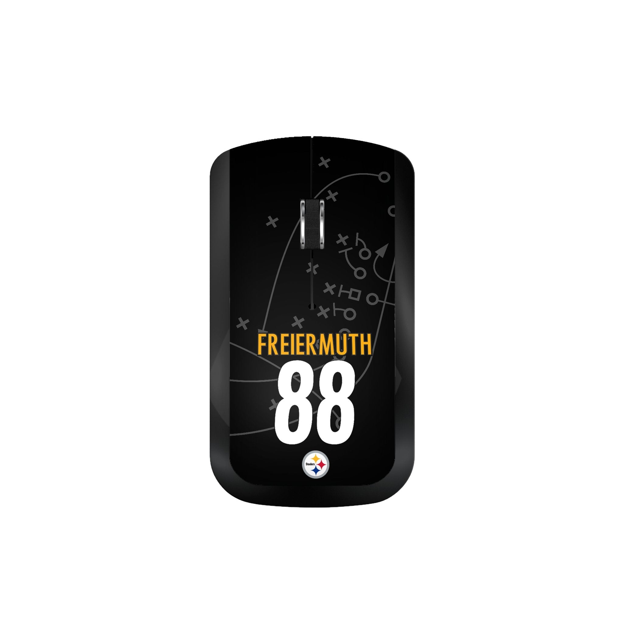 Pat Freiermuth Pittsburgh Steelers 88 Ready Wireless Mouse - Sports Gifts, Sports Memorabilia, Sports Collectibles, Fan Shop