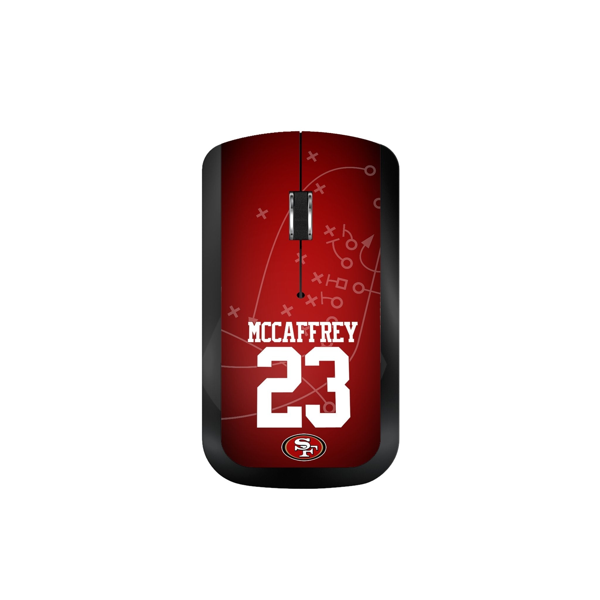 Christian McCaffrey San Francisco 49ers 23 Ready Wireless Mouse - Sports Gifts, Sports Memorabilia, Sports Collectibles, Fan Shop