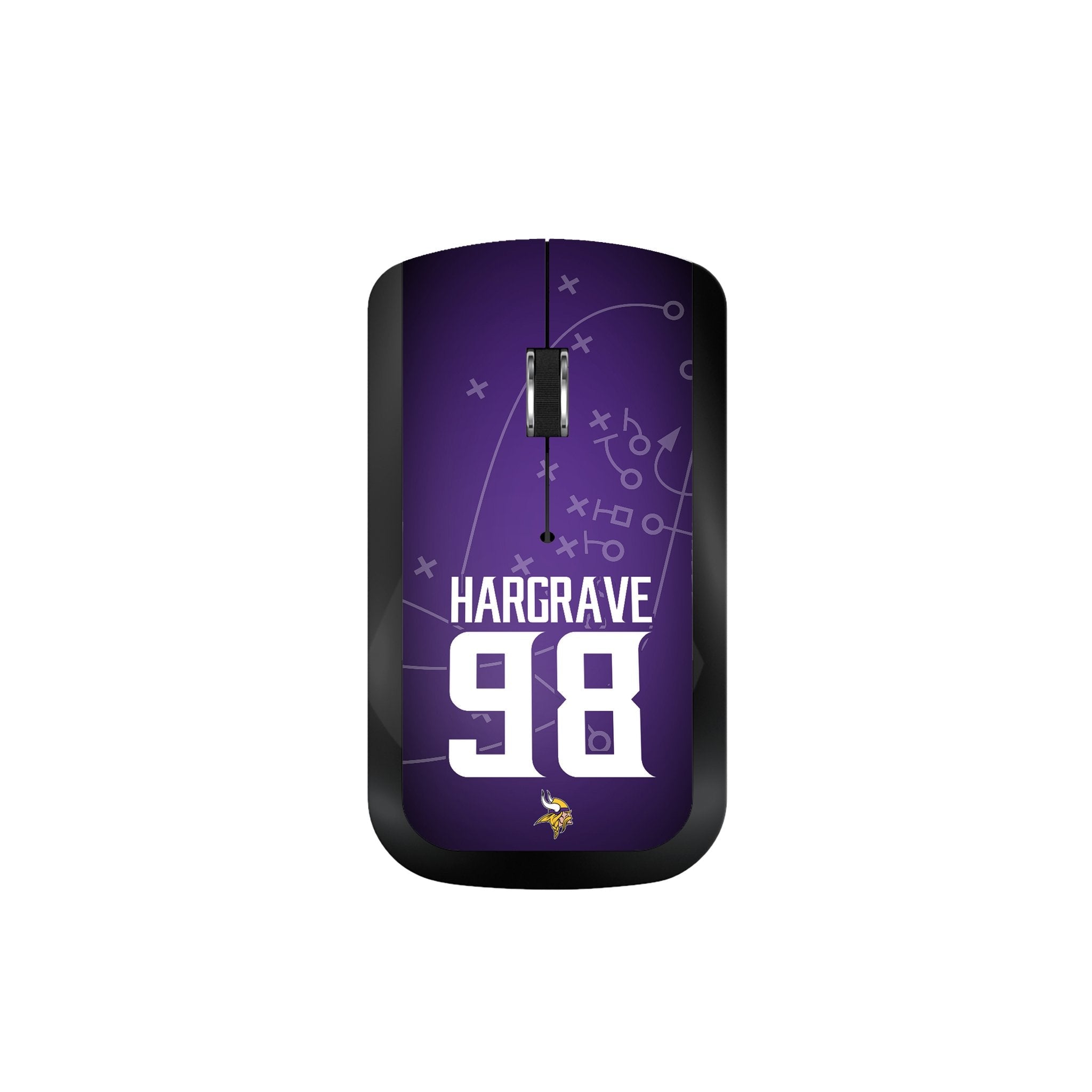 Javon Hargrave Minnesota Vikings 98 Game Tactic Wireless Mouse - Sports Gifts, Sports Memorabilia, Sports Collectibles, Fan Shop
