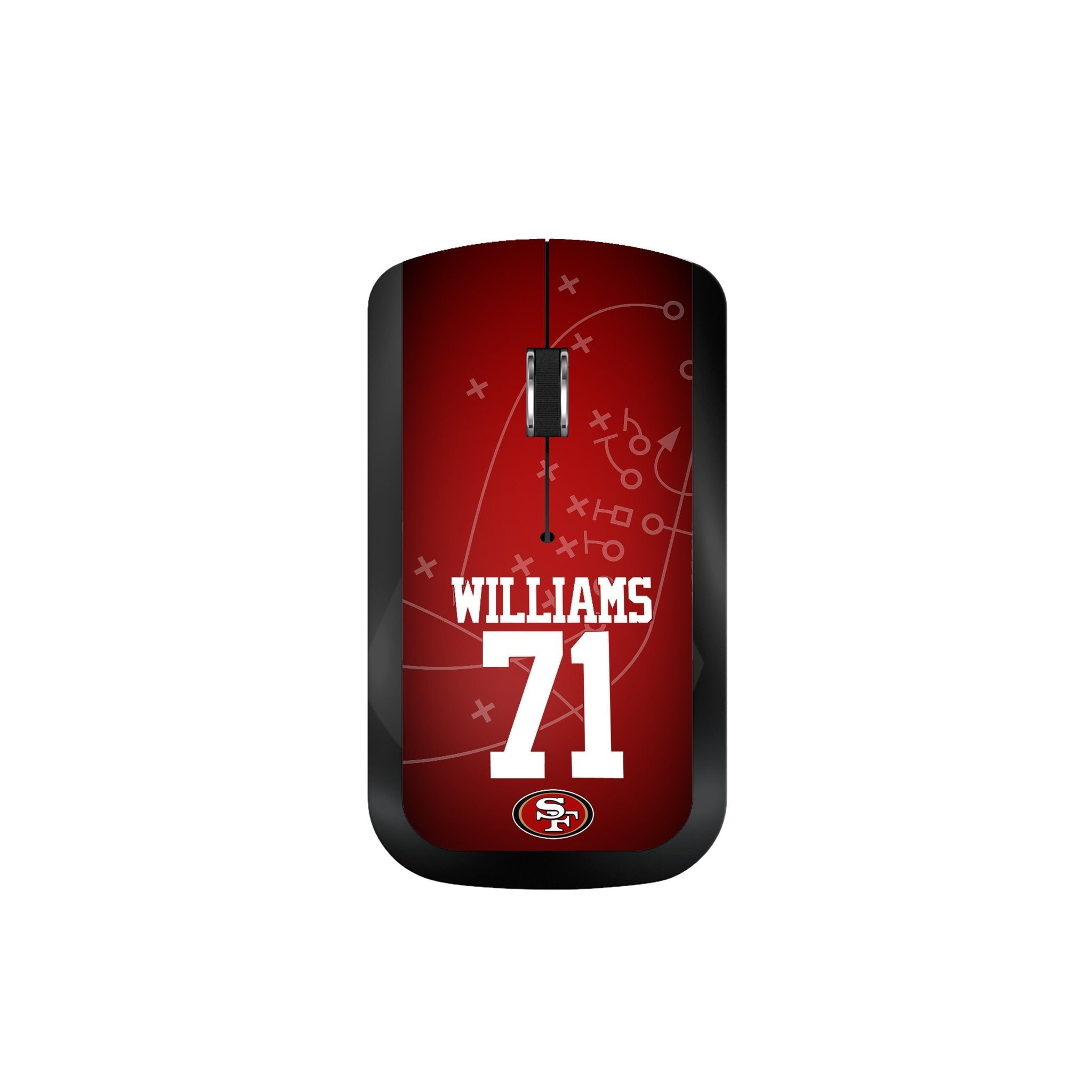 Trent Williams San Francisco 49ers 71 Ready Wireless Mouse - Sports Gifts, Sports Memorabilia, Sports Collectibles, Fan Shop