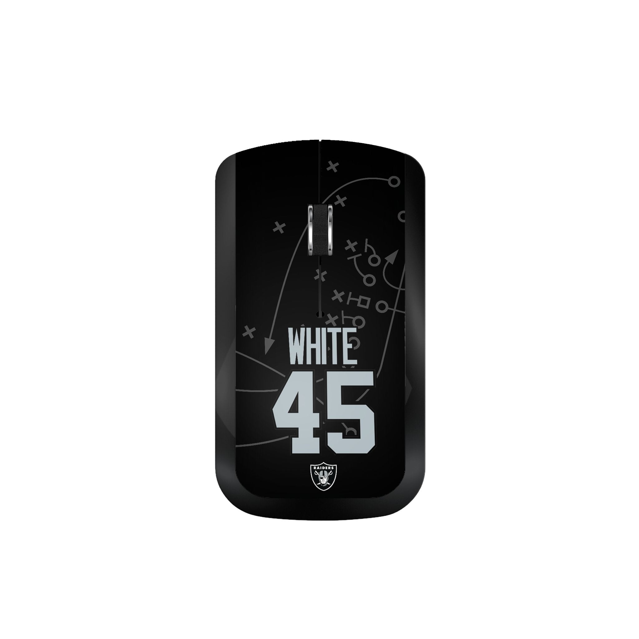 Devin White Las Vegas Raiders 45 Game Tactic Wireless Mouse - Sports Gifts, Sports Memorabilia, Sports Collectibles, Fan Shop