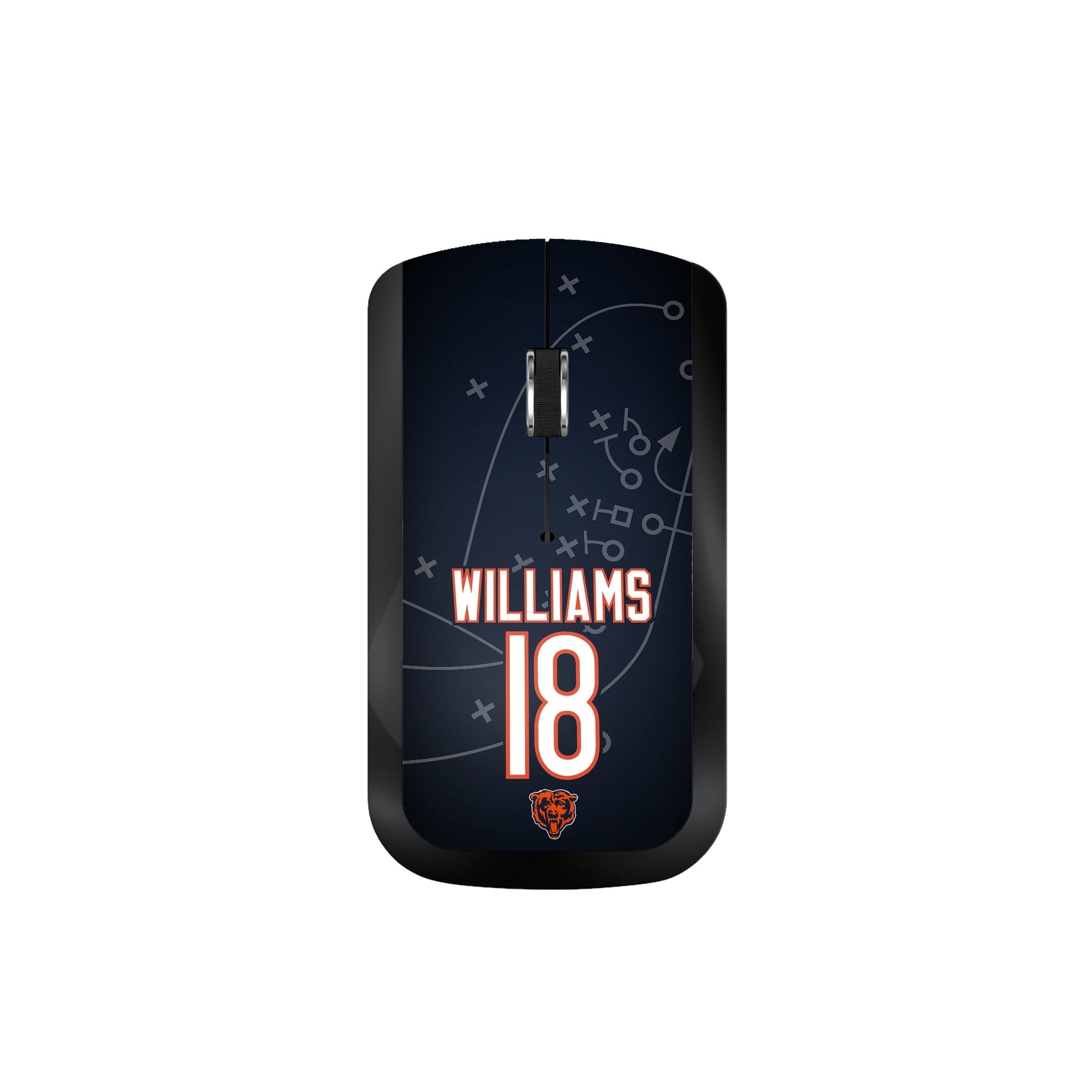 Caleb Williams Chicago Bears 18 Ready Wireless Mouse - Sports Gifts, Sports Memorabilia, Sports Collectibles, Fan Shop