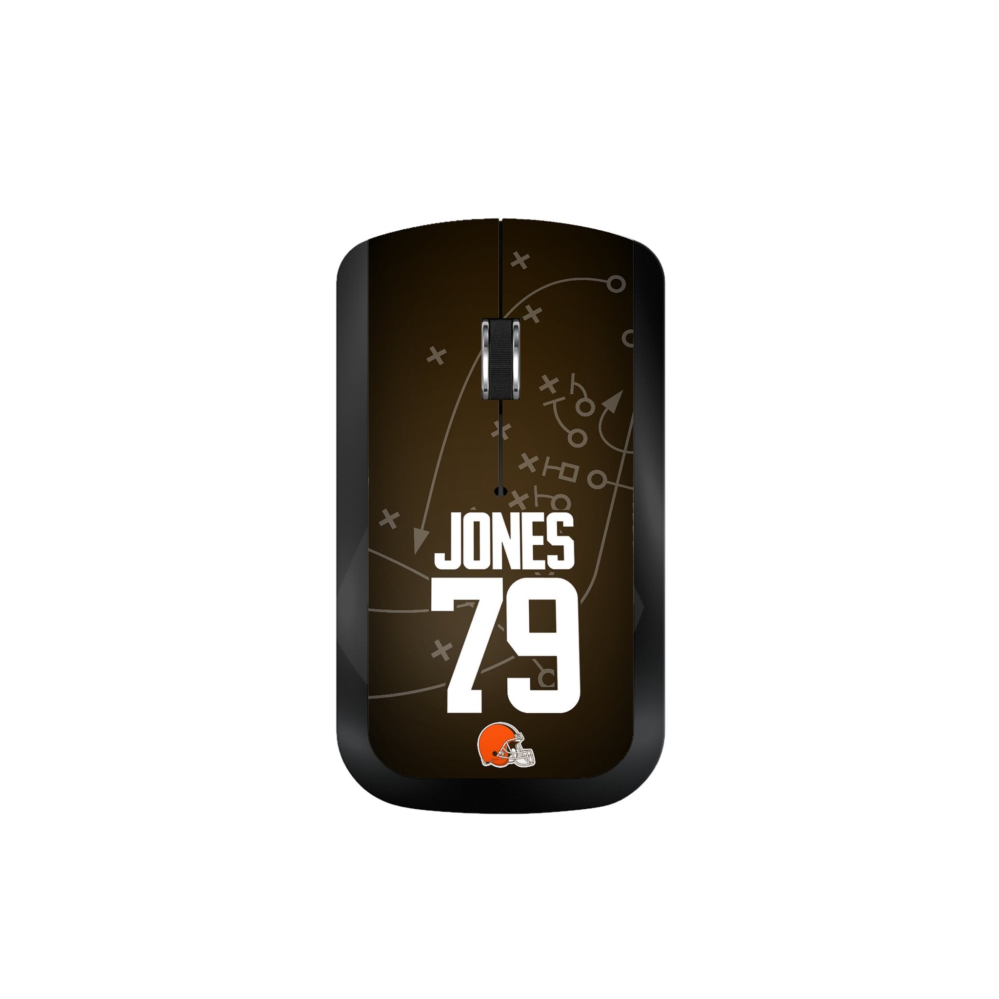 Dawand Jones Cleveland Browns 79 Ready Wireless Mouse - Sports Gifts, Sports Memorabilia, Sports Collectibles, Fan Shop