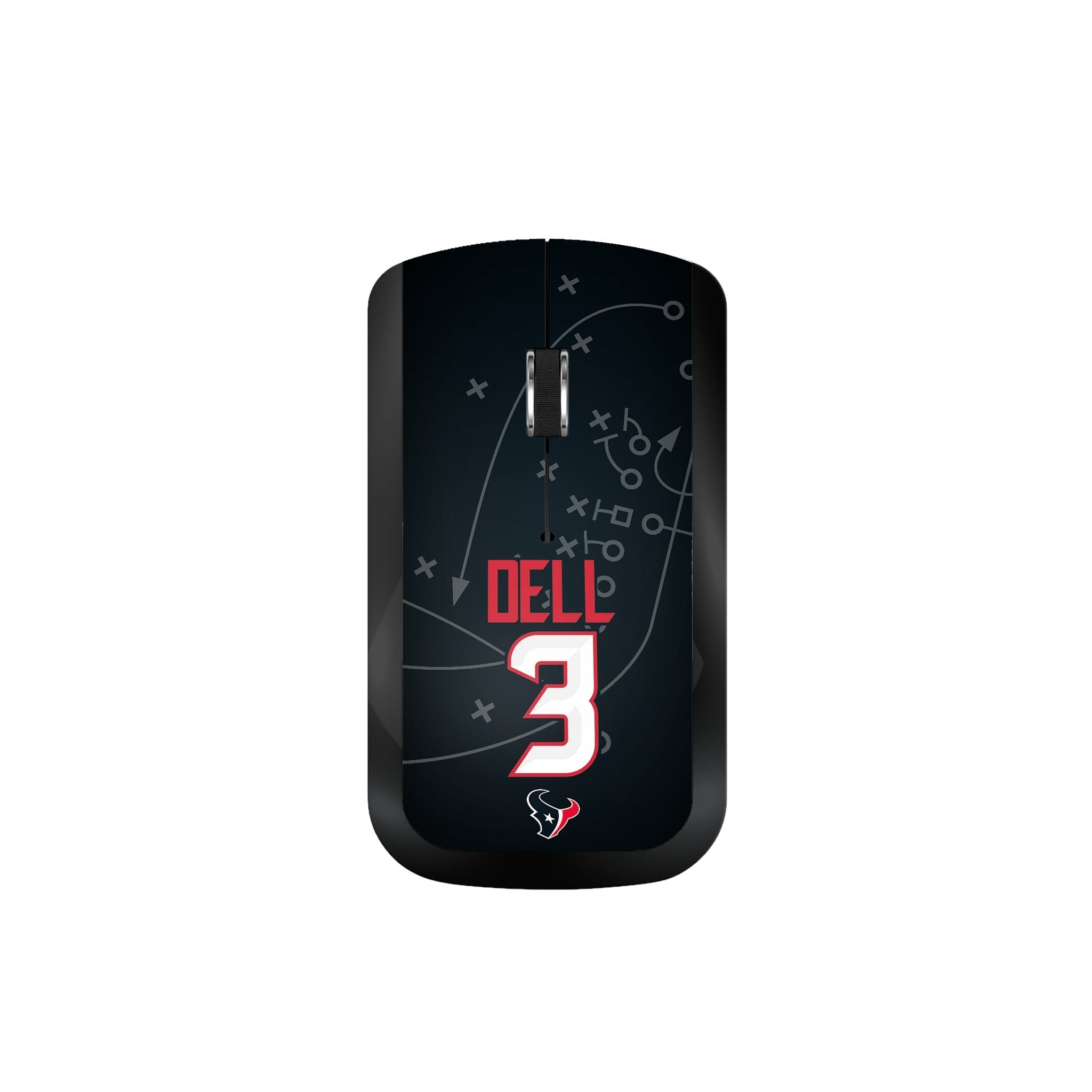 Tank Dell Houston Texans 3 Ready Wireless Mouse - Sports Gifts, Sports Memorabilia, Sports Collectibles, Fan Shop