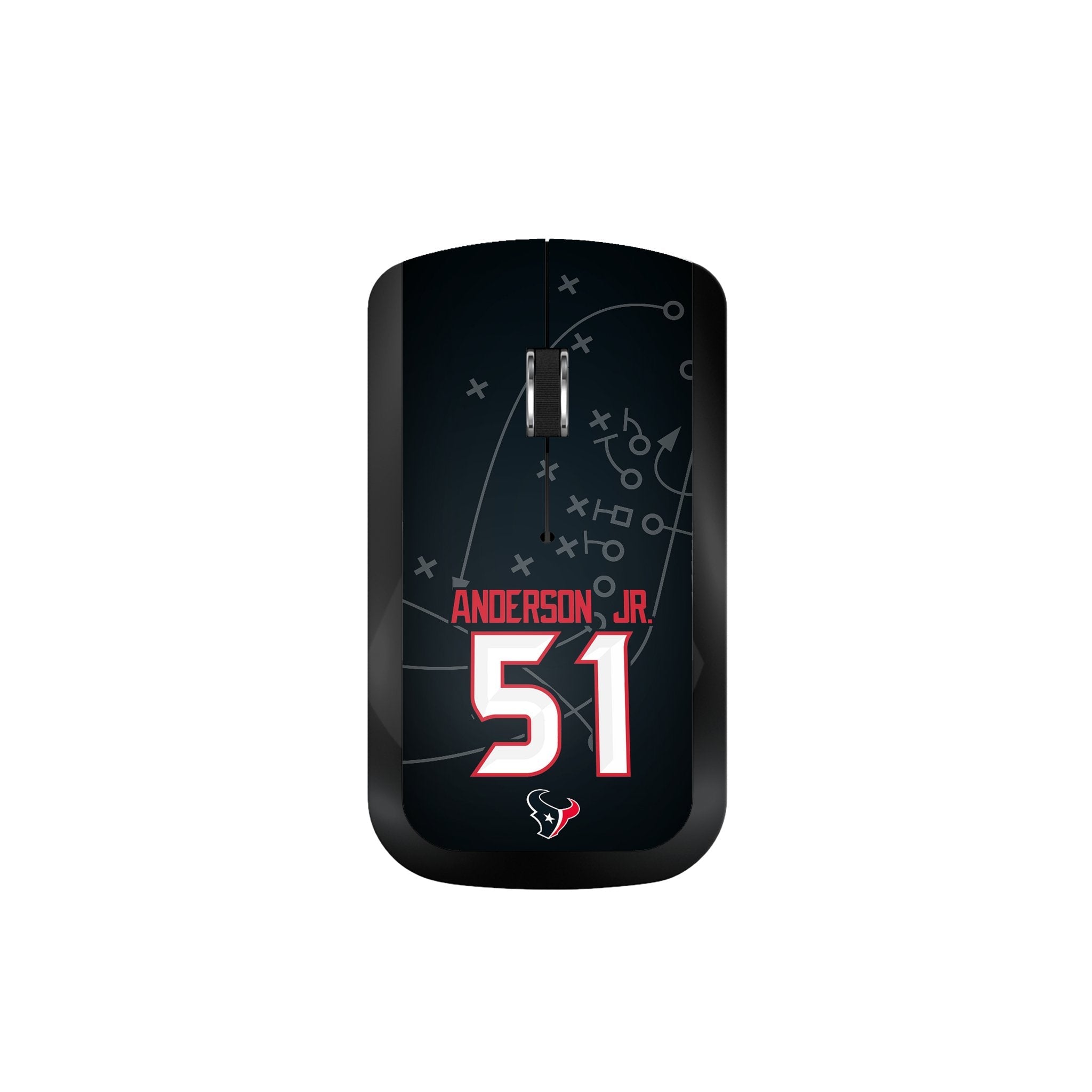 Will Anderson Jr. Houston Texans 51 Ready Wireless Mouse - Sports Gifts, Sports Memorabilia, Sports Collectibles, Fan Shop