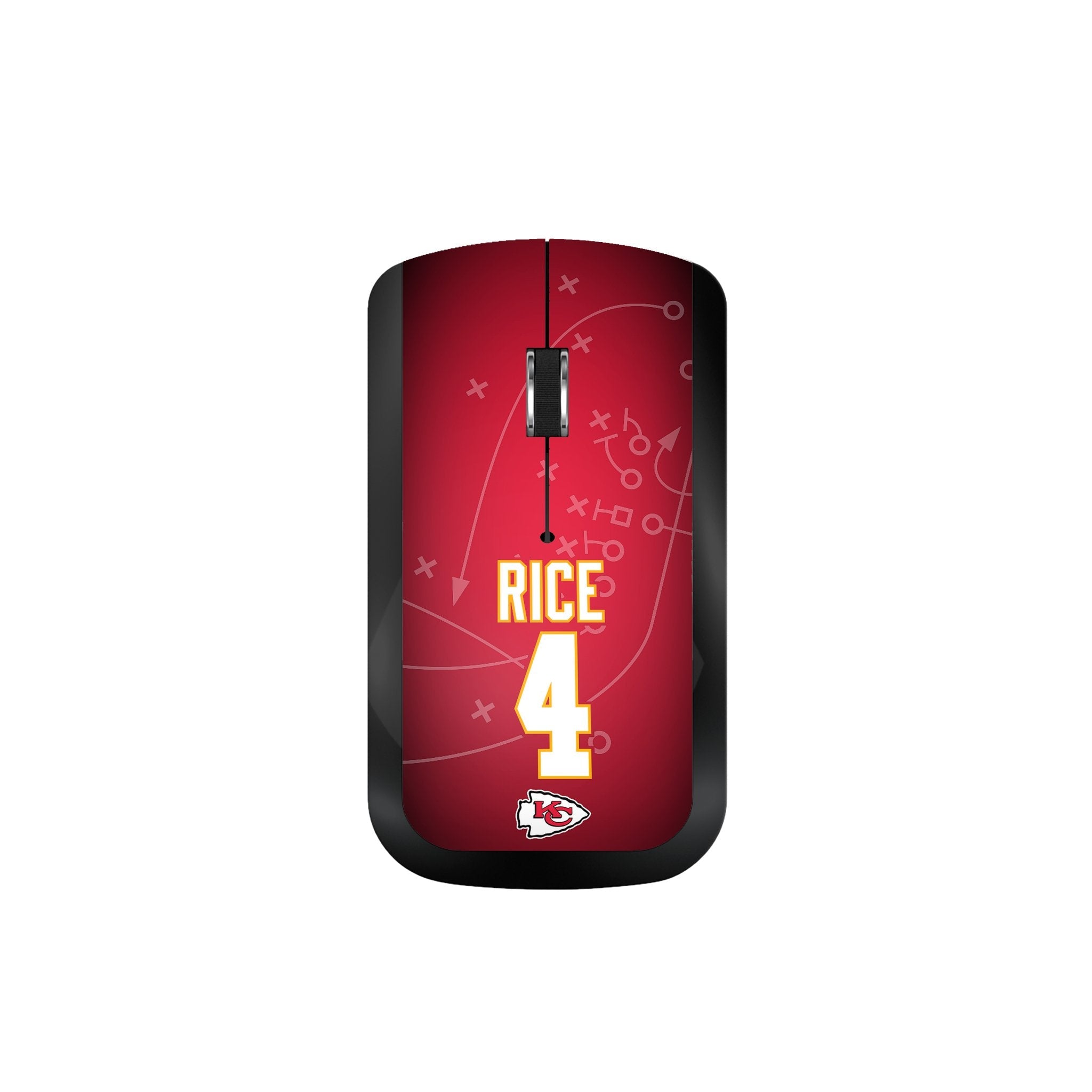 Rashee Rice Kansas City Chiefs 4 Ready Wireless Mouse - Sports Gifts, Sports Memorabilia, Sports Collectibles, Fan Shop