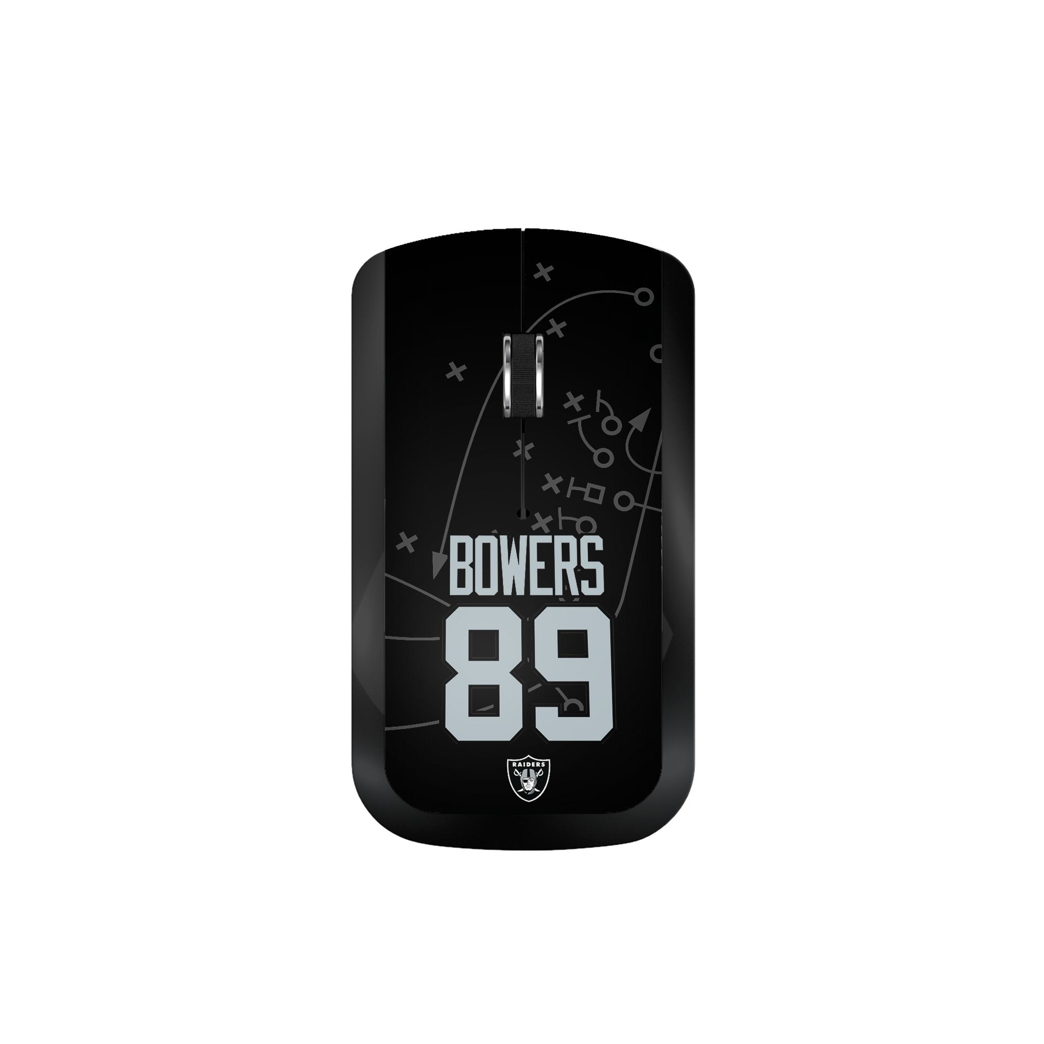 Brock Bowers Las Vegas Raiders 89 Ready Wireless Mouse - Sports Gifts, Sports Memorabilia, Sports Collectibles, Fan Shop