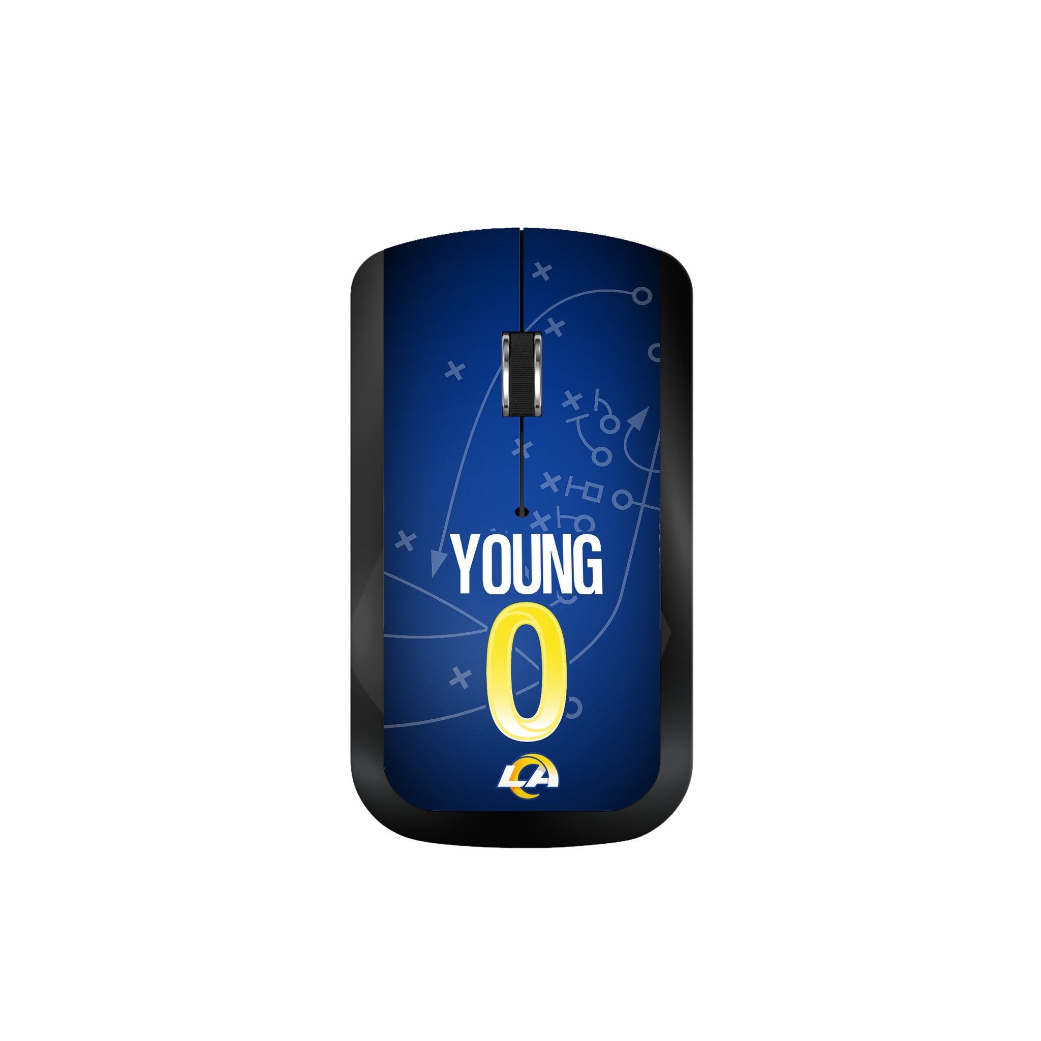 Byron Young Los Angeles Rams 0 Ready Wireless Mouse - Sports Gifts, Sports Memorabilia, Sports Collectibles, Fan Shop