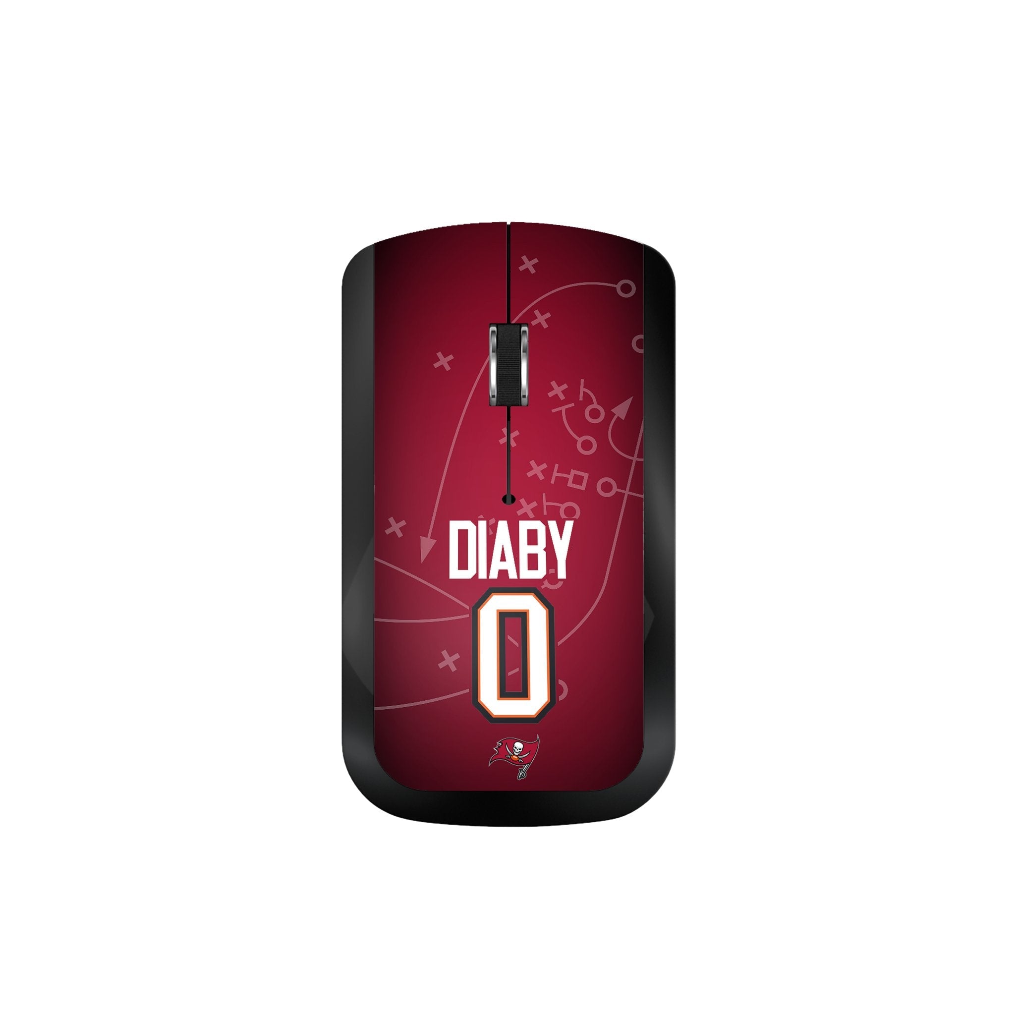 YaYa Diaby Tampa Bay Buccaneers 0 Ready Wireless Mouse - Sports Gifts, Sports Memorabilia, Sports Collectibles, Fan Shop