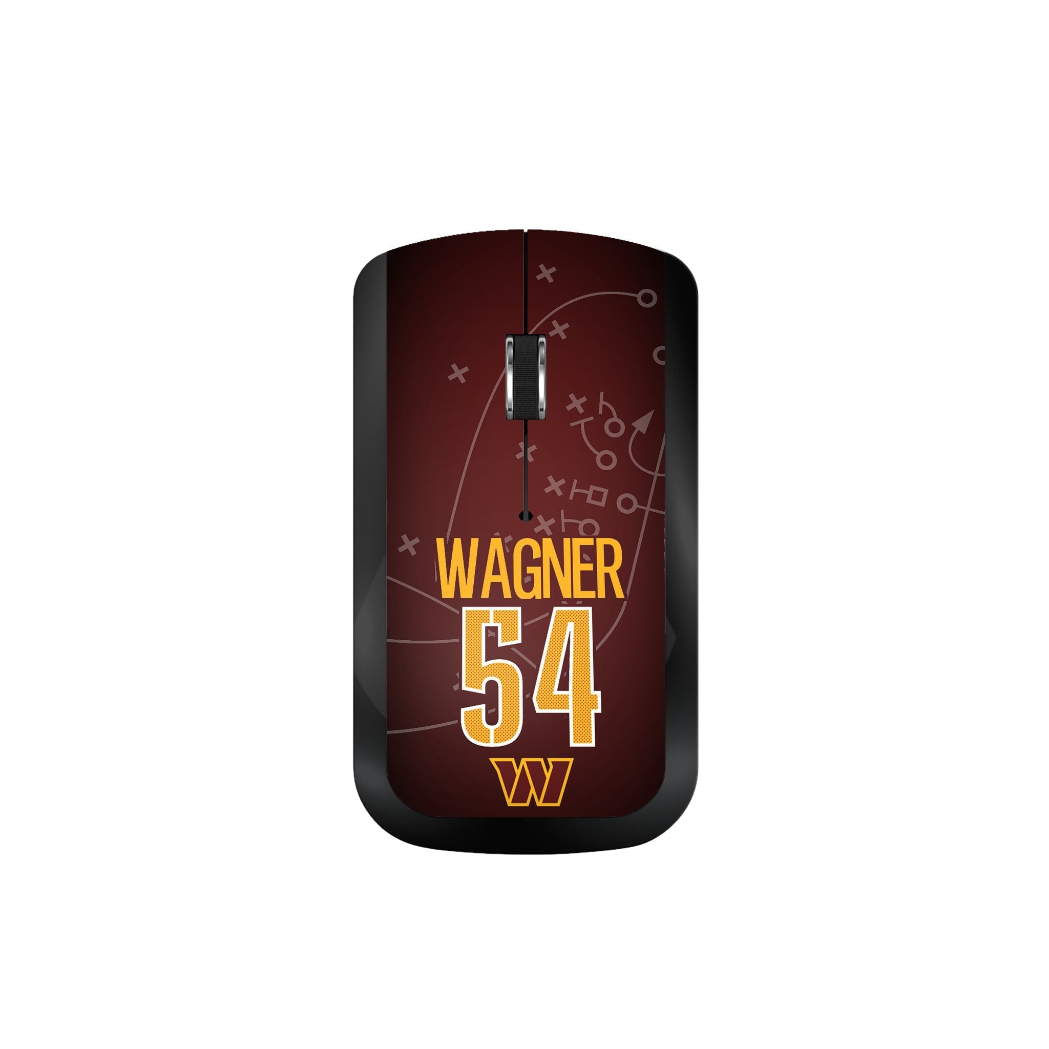Bobby Wagner Washington Commanders 54 Ready Wireless Mouse - Sports Gifts, Sports Memorabilia, Sports Collectibles, Fan Shop