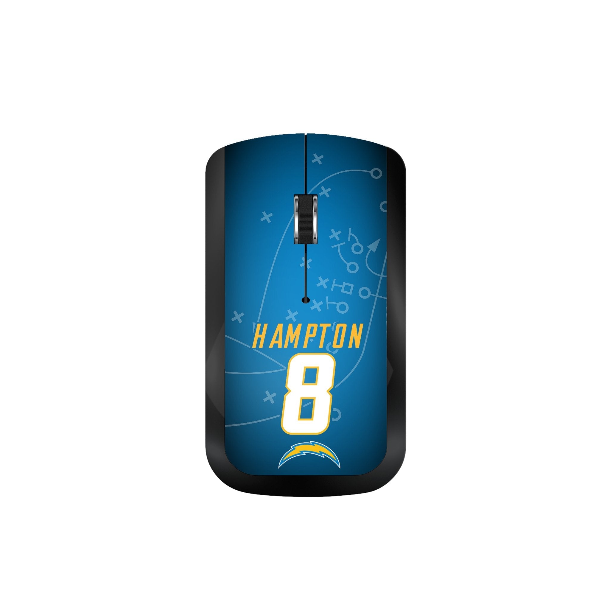 Omarion Hampton Los Angeles Chargers 8 Game Tactic Wireless Mouse - Sports Gifts, Sports Memorabilia, Sports Collectibles, Fan Shop