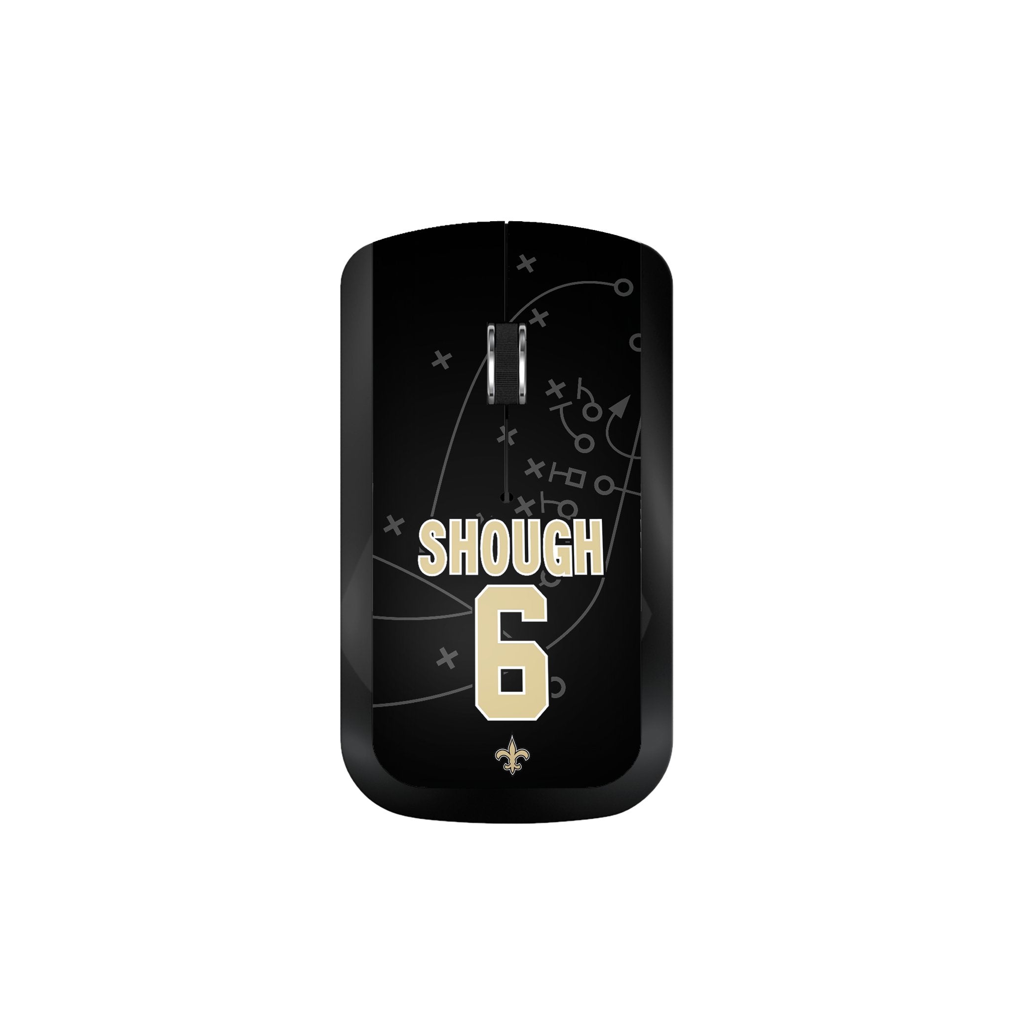 Tyler Shough New Orleans Saints 6 Game Tactic Wireless Mouse - Sports Gifts, Sports Memorabilia, Sports Collectibles, Fan Shop