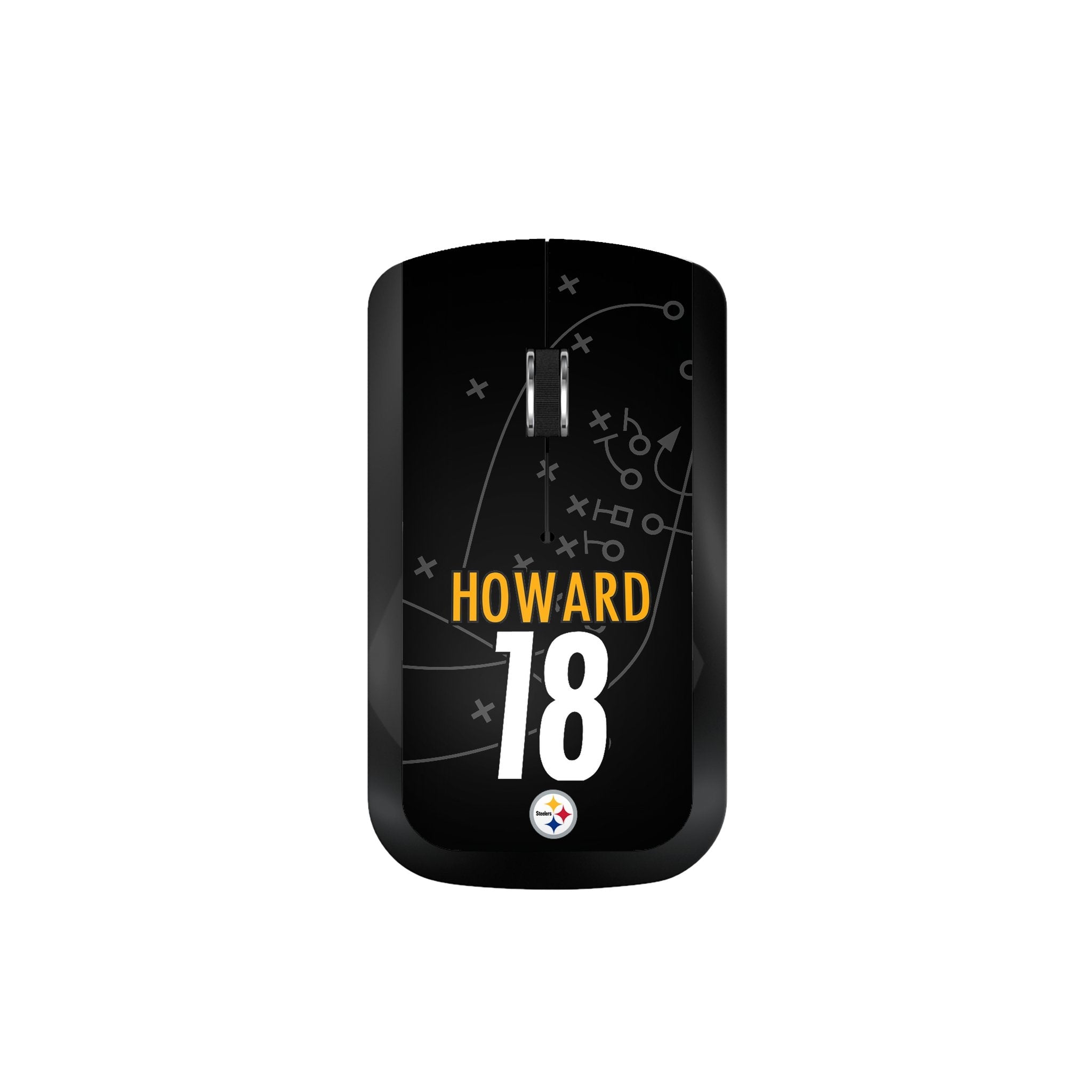 Will Howard Pittsburgh Steelers 18 Game Tactic Wireless Mouse - Sports Gifts, Sports Memorabilia, Sports Collectibles, Fan Shop