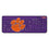 Clemson University Tigers Solid Wireless USB Keyboard - Sports Gifts, Sports Memorabilia, Sports Collectibles, Fan Shop