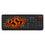 Oklahoma State University Cowboys Linen Wireless USB Keyboard - Sports Gifts, Sports Memorabilia, Sports Collectibles, Fan Shop
