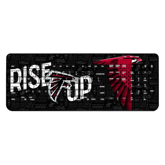 Atlanta Falcons 2024 Illustrated Limited Edition Wireless USB Keyboard-0