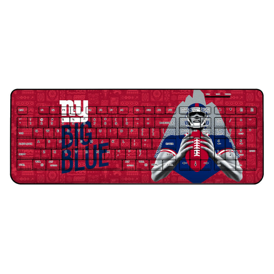 New York Giants 2024 Illustrated Limited Edition Wireless USB Keyboard-0