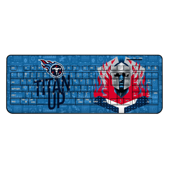 Tennessee Titans 2024 Illustrated Limited Edition Wireless USB Keyboard-0