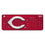 Cincinnati Reds Solid Wireless USB Keyboard - Sports Gifts, Sports Memorabilia, Sports Collectibles, Fan Shop