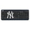 New York Yankees Linen Wireless USB Keyboard - Sports Gifts, Sports Memorabilia, Sports Collectibles, Fan Shop