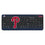 Philadelphia Phillies Linen Wireless USB Keyboard - Sports Gifts, Sports Memorabilia, Sports Collectibles, Fan Shop