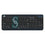 Seattle Mariners Linen Wireless USB Keyboard - Sports Gifts, Sports Memorabilia, Sports Collectibles, Fan Shop