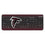 Atlanta Falcons Linen Wireless USB Keyboard - Sports Gifts, Sports Memorabilia, Sports Collectibles, Fan Shop