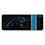 Carolina Panthers Stripe Wireless USB Keyboard - Sports Gifts, Sports Memorabilia, Sports Collectibles, Fan Shop