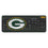 Green Bay Packers Linen Wireless USB Keyboard - Sports Gifts, Sports Memorabilia, Sports Collectibles, Fan Shop