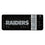 Las Vegas Raiders Stripe Wireless USB Keyboard - Sports Gifts, Sports Memorabilia, Sports Collectibles, Fan Shop