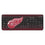 Detroit Red Wings Linen Wireless USB Keyboard - Sports Gifts, Sports Memorabilia, Sports Collectibles, Fan Shop