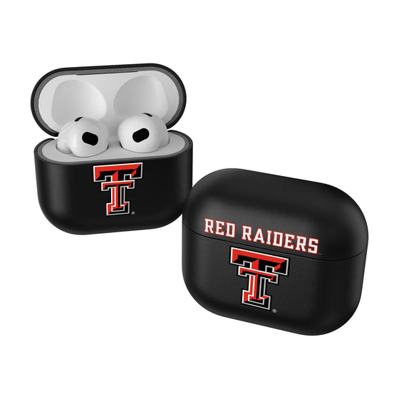 Texas Tech Red Raiders Insignia AirPod Case Cover-0