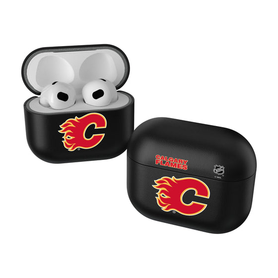 Calgary Flames Insignia AirPod Case Cover-0