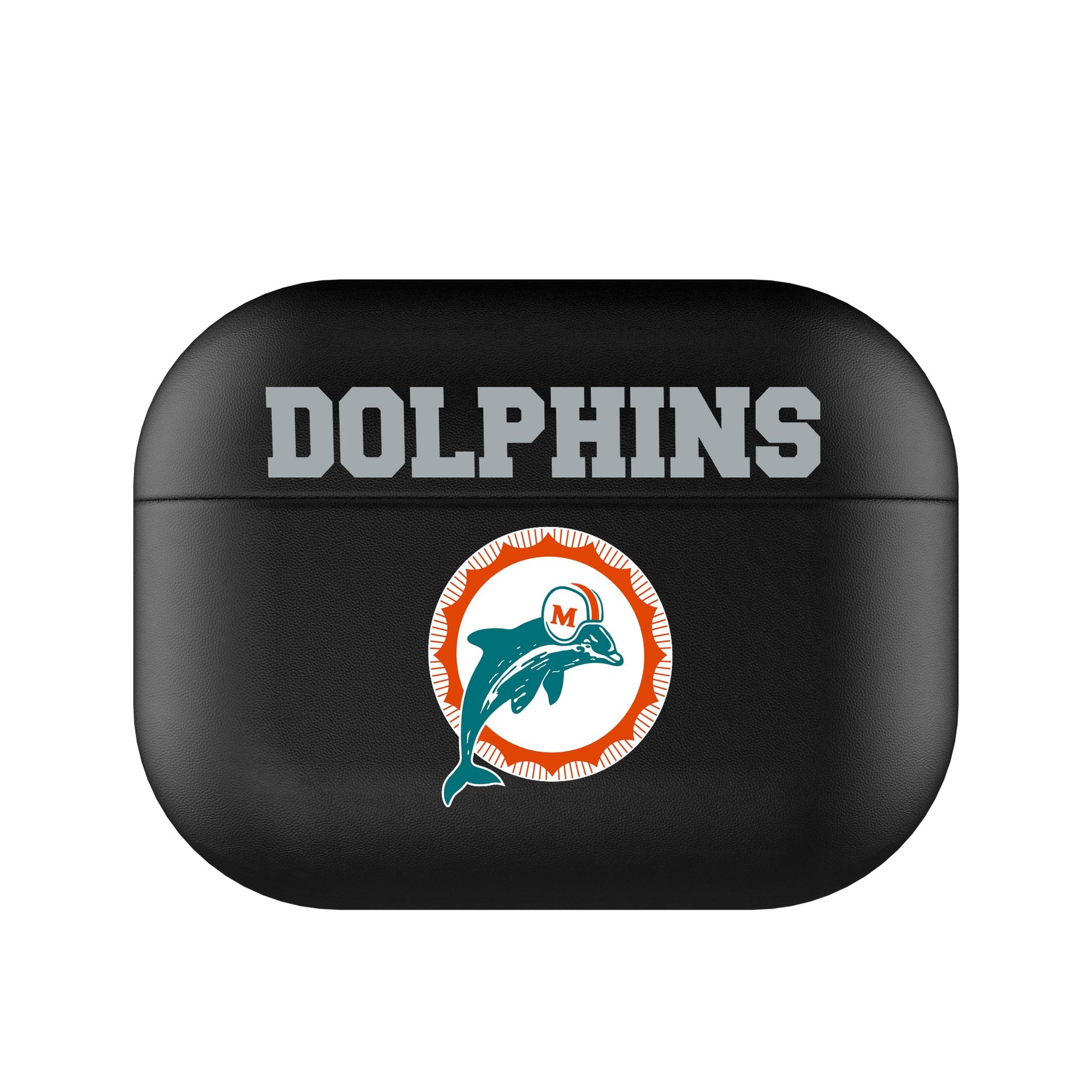 Miami Dolphins 1966-1973 Historic Collection Insignia AirPod Case Cover - Sports Gifts, Sports Memorabilia, Sports Collectibles, Fan Shop