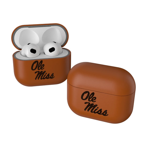 Mississippi Ole Miss Rebels Burn AirPod Case Cover-0