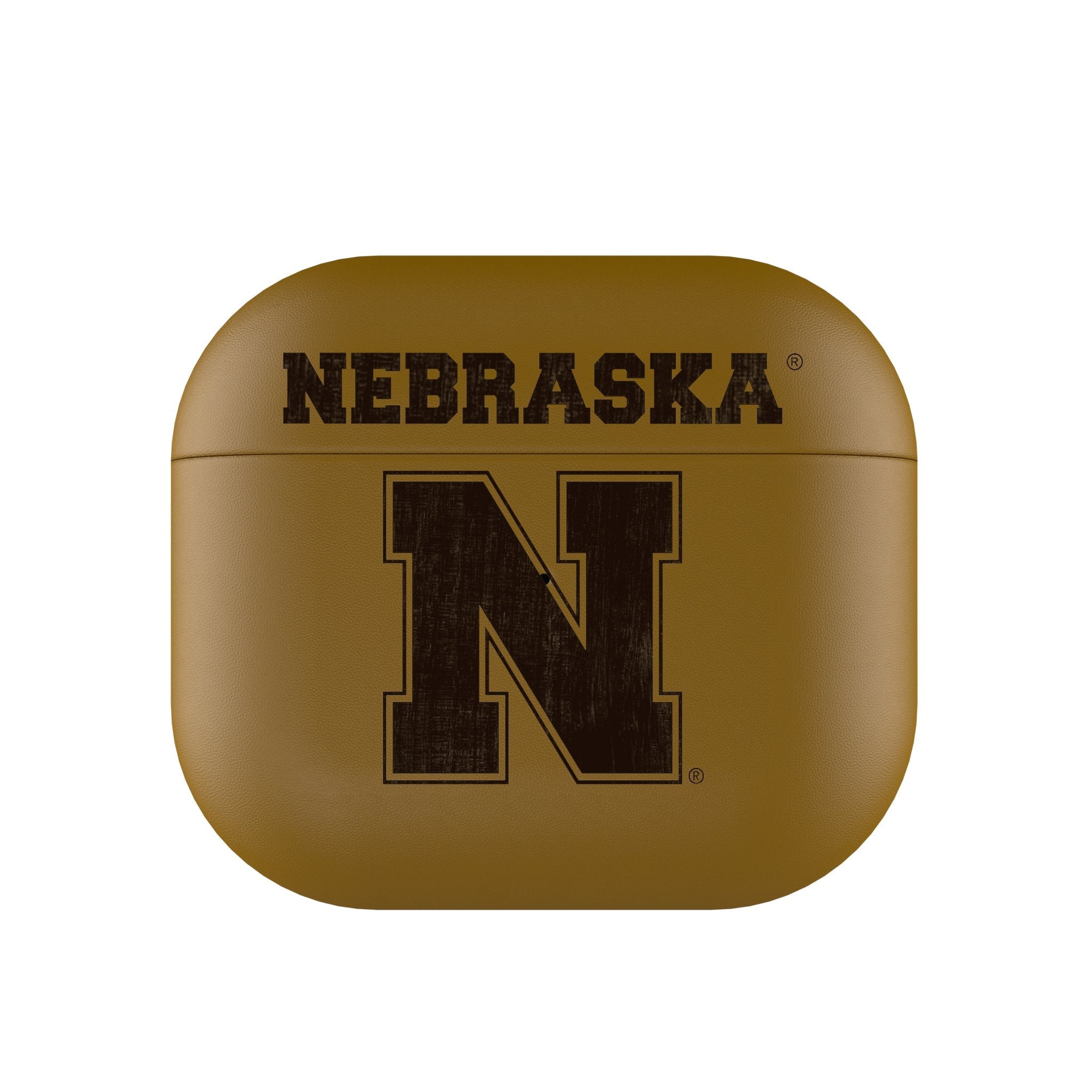 Nebraska Huskers N Burn AirPod Case Cover - Sports Gifts, Sports Memorabilia, Sports Collectibles, Fan Shop