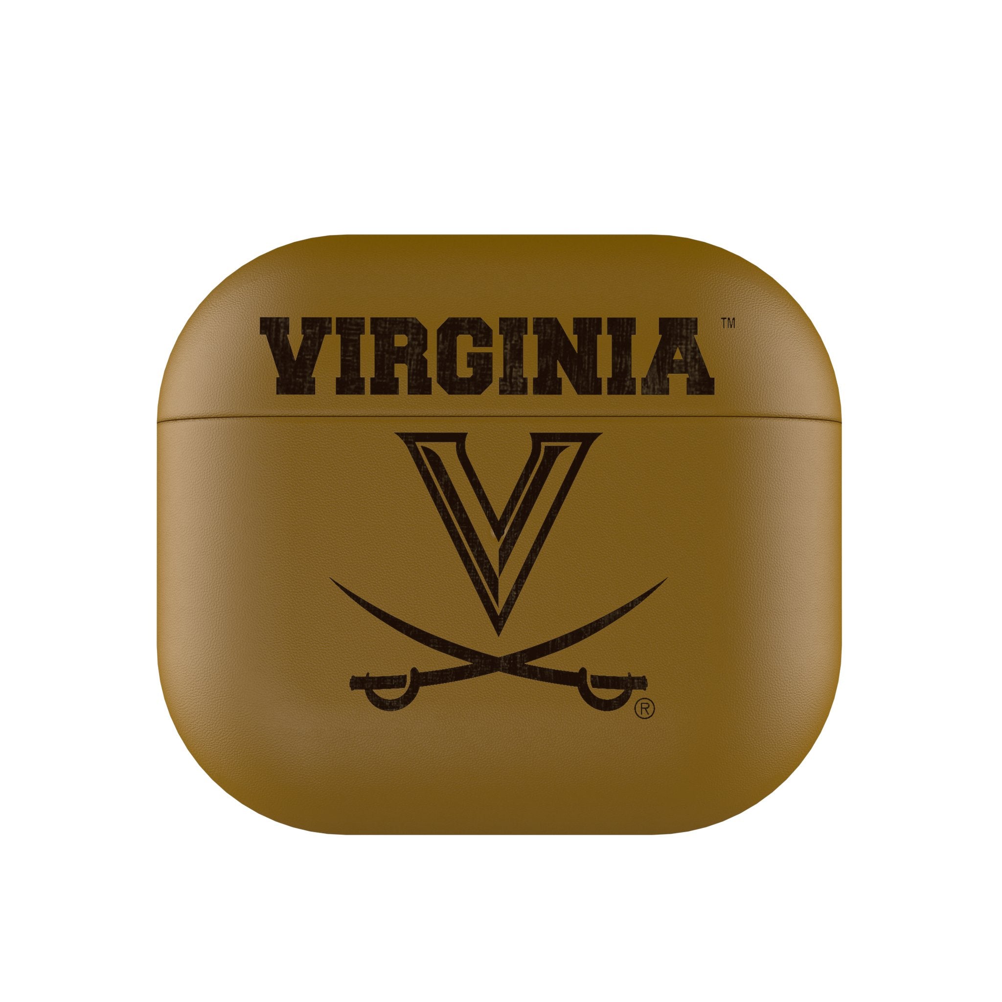 Virginia Cavaliers Burn AirPod Case Cover - Sports Gifts, Sports Memorabilia, Sports Collectibles, Fan Shop
