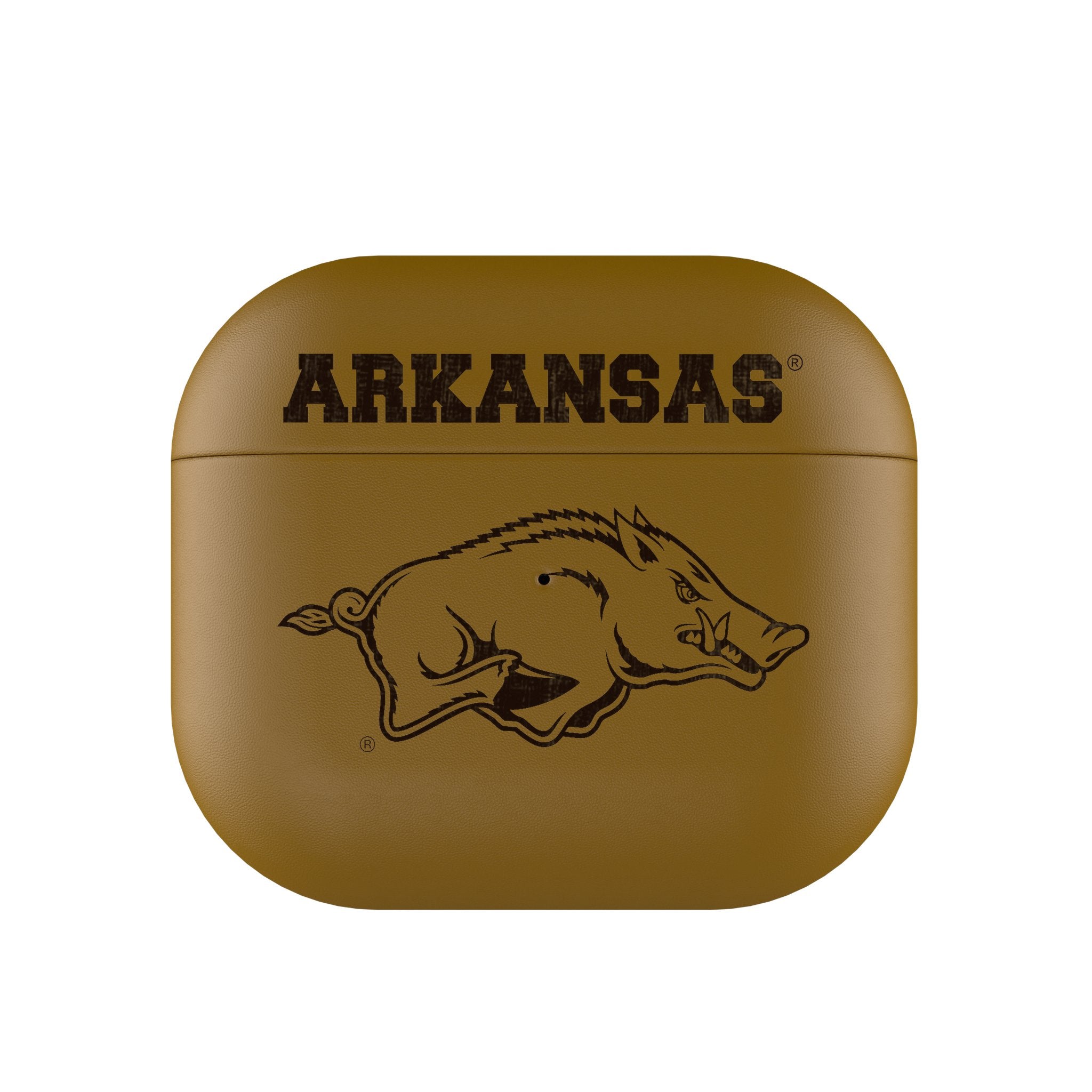 Arkansas Razorbacks Burn AirPod Case Cover - Sports Gifts, Sports Memorabilia, Sports Collectibles, Fan Shop