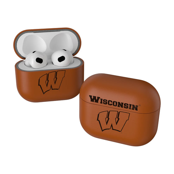 Wisconsin Badgers Burn AirPod Case Cover-0