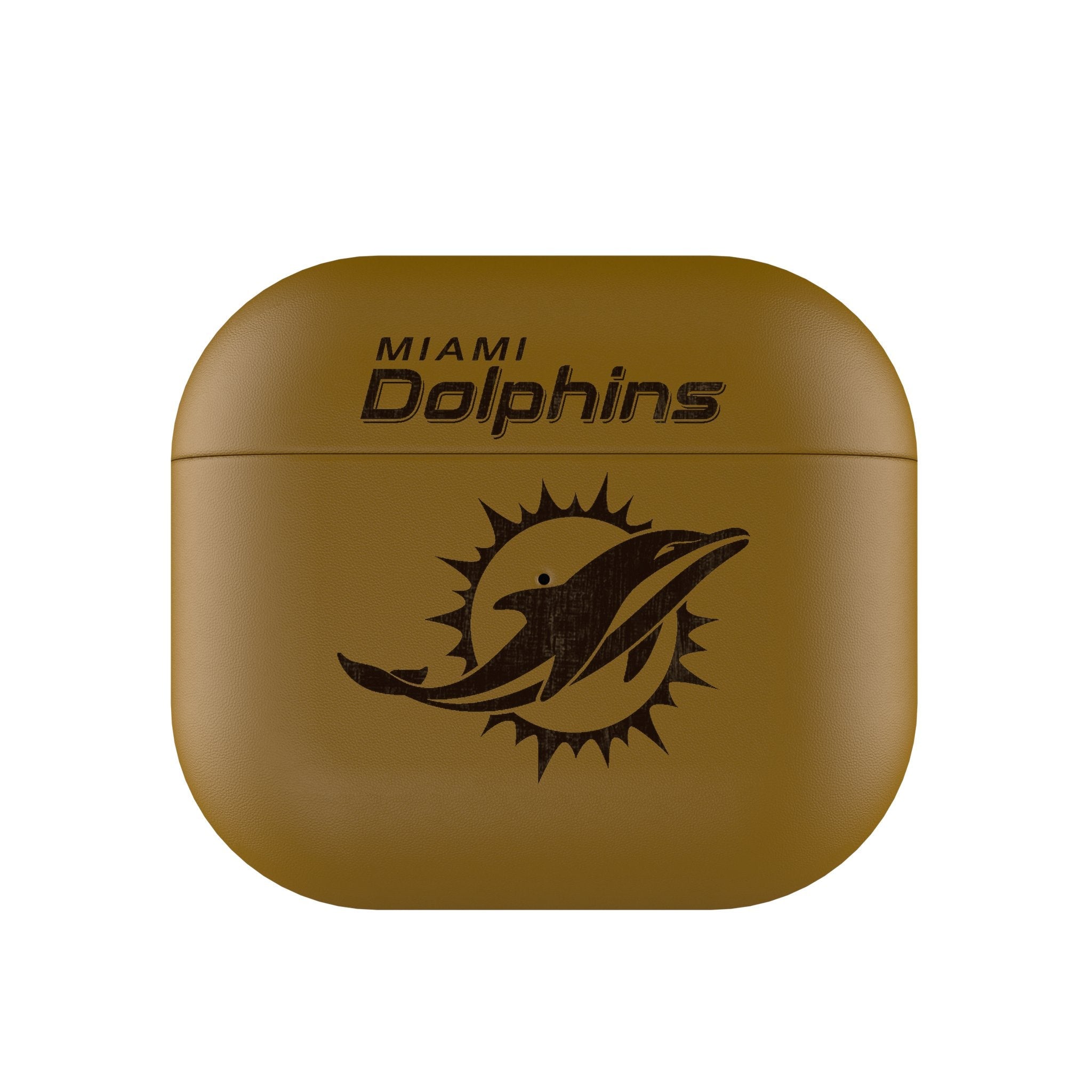 Miami Dolphins Burn AirPod Case Cover - Sports Gifts, Sports Memorabilia, Sports Collectibles, Fan Shop