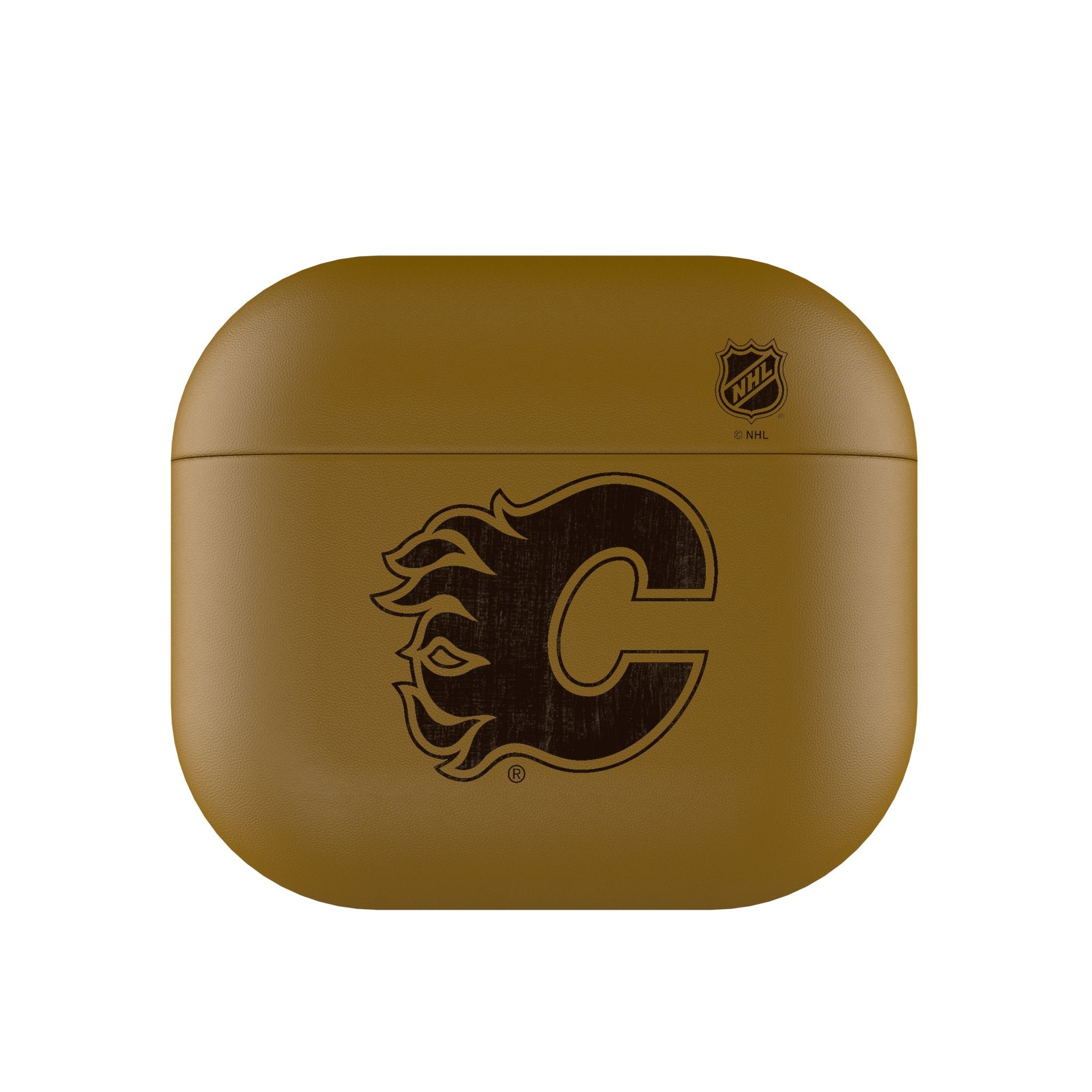 Calgary Flames Burn AirPod Case Cover - Sports Gifts, Sports Memorabilia, Sports Collectibles, Fan Shop