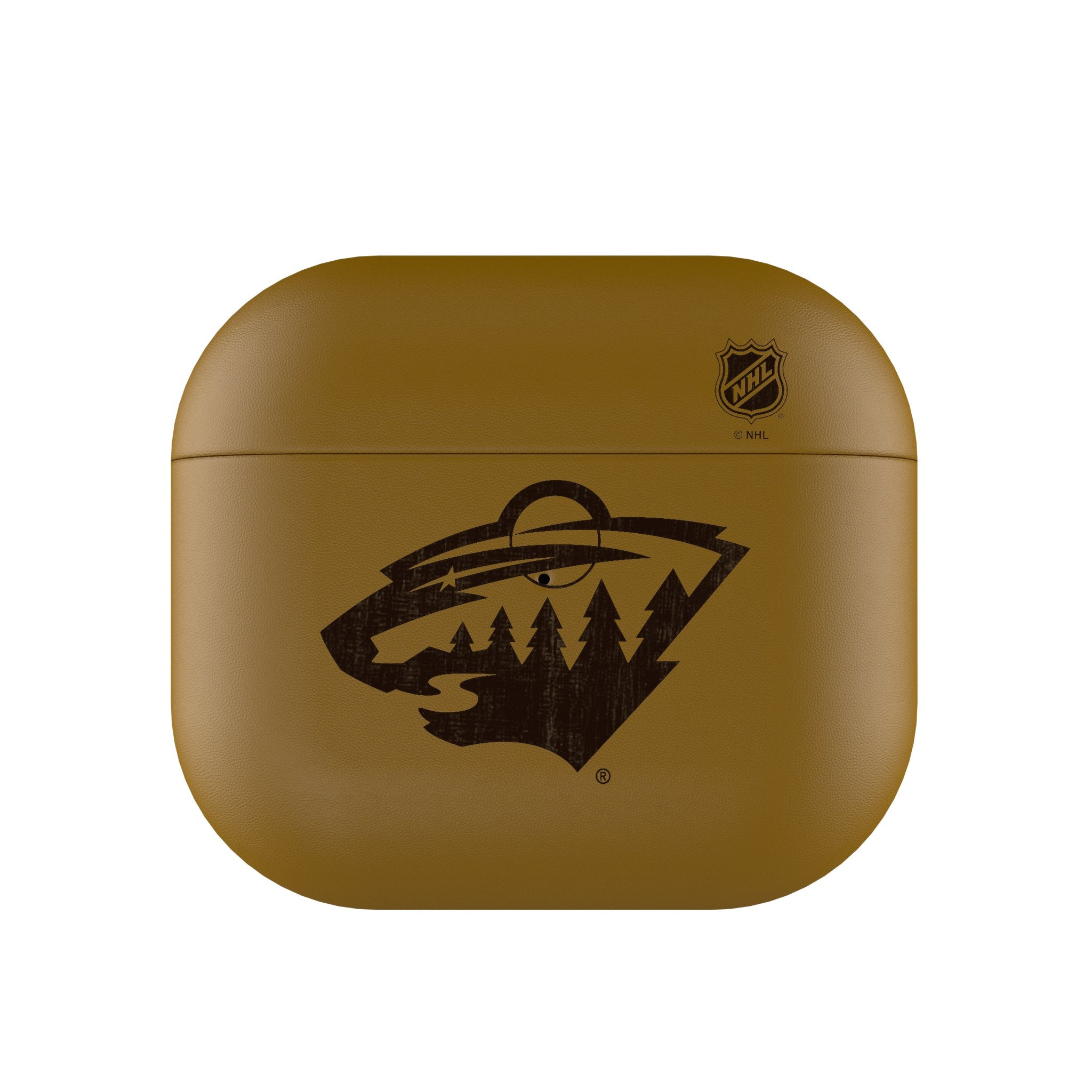 Minnesota Wild Burn AirPod Case Cover - Sports Gifts, Sports Memorabilia, Sports Collectibles, Fan Shop