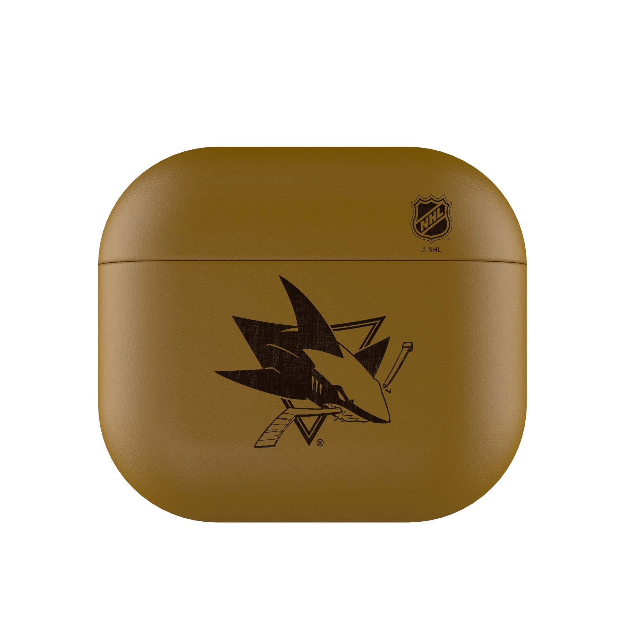 San Jose Sharks Burn AirPod Case Cover - Sports Gifts, Sports Memorabilia, Sports Collectibles, Fan Shop