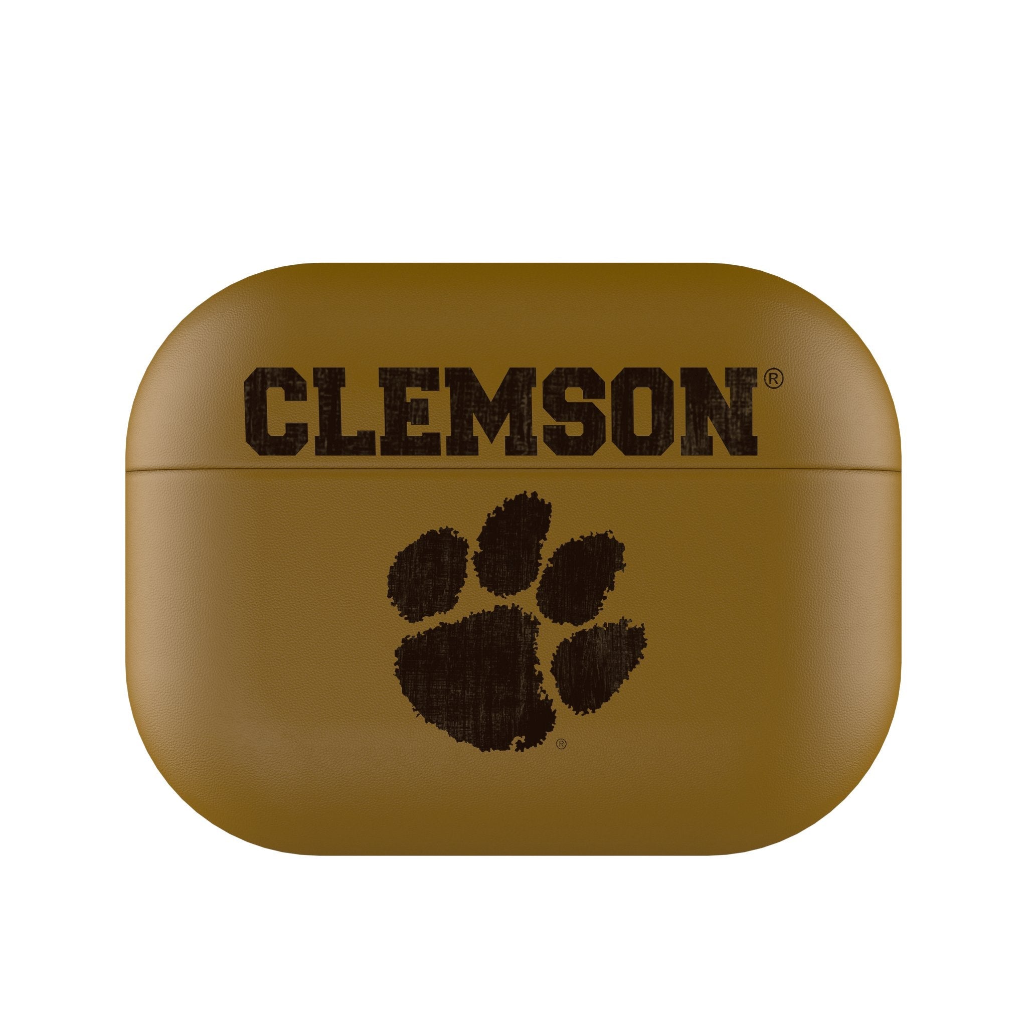 Clemson Tigers Burn AirPod Case Cover - Sports Gifts, Sports Memorabilia, Sports Collectibles, Fan Shop